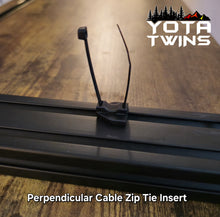 Load image into Gallery viewer, ROOF RACK CROSSBAR CABLE ZIP TIE INSERTS (FREE SHIPPING)