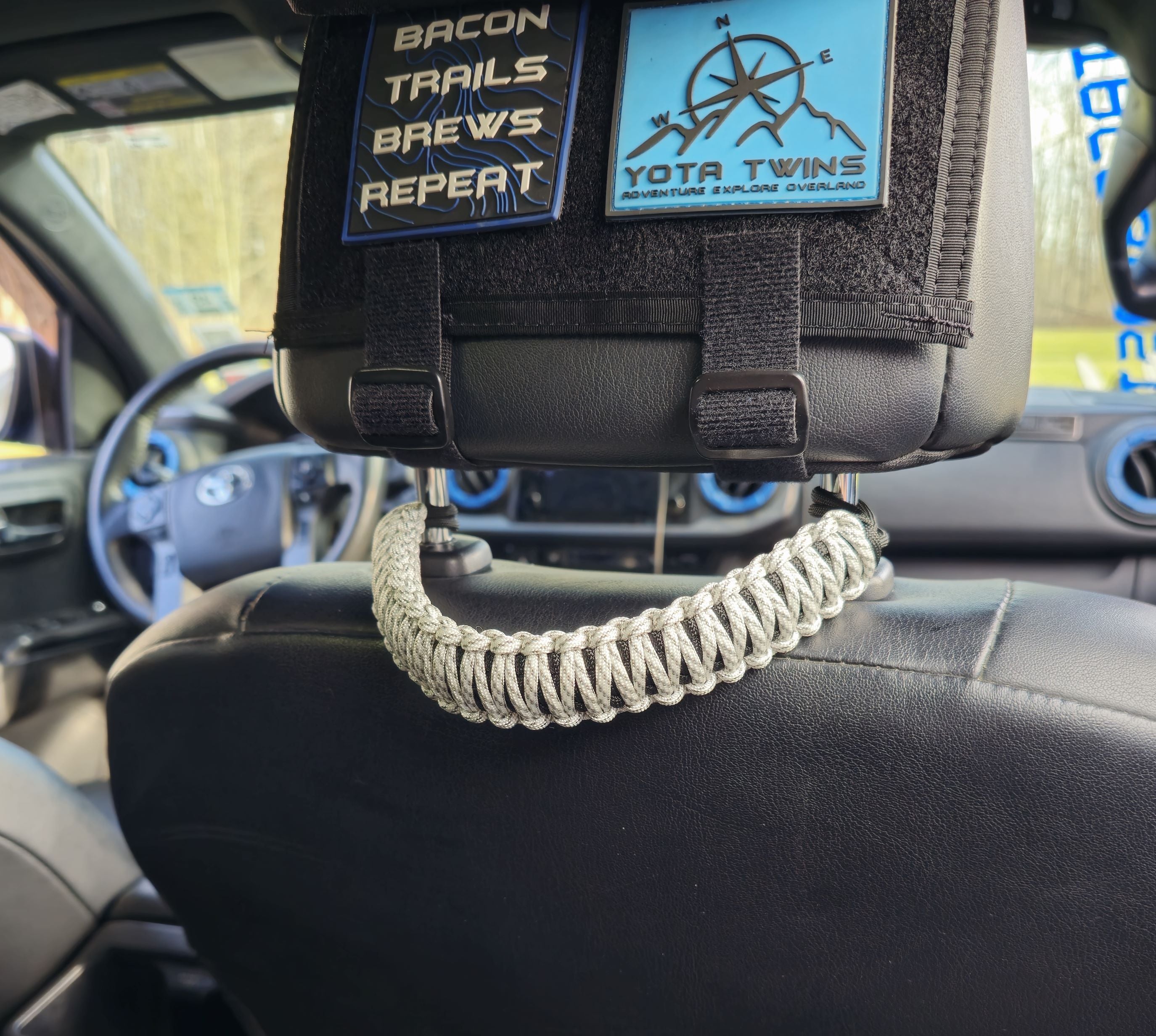 HEADREST PARACORD GRAB HANDLES V2.0 - NEW LOOK!!! (PAIR) – YOTA TWINS
