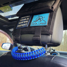 Load image into Gallery viewer, HEADREST PARACORD GRAB HANDLES V2.0 - NEW LOOK!!! (PAIR)