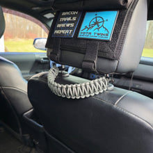 Load image into Gallery viewer, HEADREST PARACORD GRAB HANDLES V2.0 - NEW LOOK!!! (PAIR)
