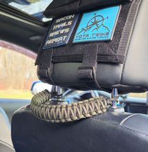 Load image into Gallery viewer, HEADREST PARACORD GRAB HANDLES V2.0 - NEW LOOK!!! (PAIR)