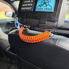 Load image into Gallery viewer, HEADREST PARACORD GRAB HANDLES V2.0 - NEW LOOK!!! (PAIR)