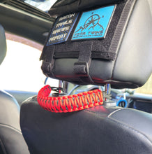Load image into Gallery viewer, HEADREST PARACORD GRAB HANDLES V2.0 - NEW LOOK!!! (PAIR)