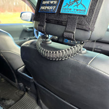 Load image into Gallery viewer, HEADREST PARACORD GRAB HANDLES V2.0 - NEW LOOK!!! (PAIR)