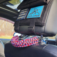 Load image into Gallery viewer, HEADREST PARACORD GRAB HANDLES V2.0 - NEW LOOK!!! (PAIR)
