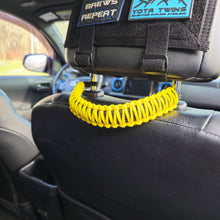 Load image into Gallery viewer, HEADREST PARACORD GRAB HANDLES V2.0 - NEW LOOK!!! (PAIR)