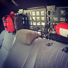 Load image into Gallery viewer, 2ND & 3RD GEN (2005-2022) TACOMA DOUBLE CAB REAR GLASS MOLLE - MODULAR STORAGE PANELS (MSP) - FREE SHIPPING