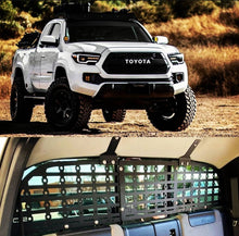 Load image into Gallery viewer, 2ND & 3RD (2005-2023) GEN TOYOTA TACOMA ACCESS CAB REAR GLASS MOLLE - MODULAR STORAGE PANELS (MSP) - FREE SHIPPING