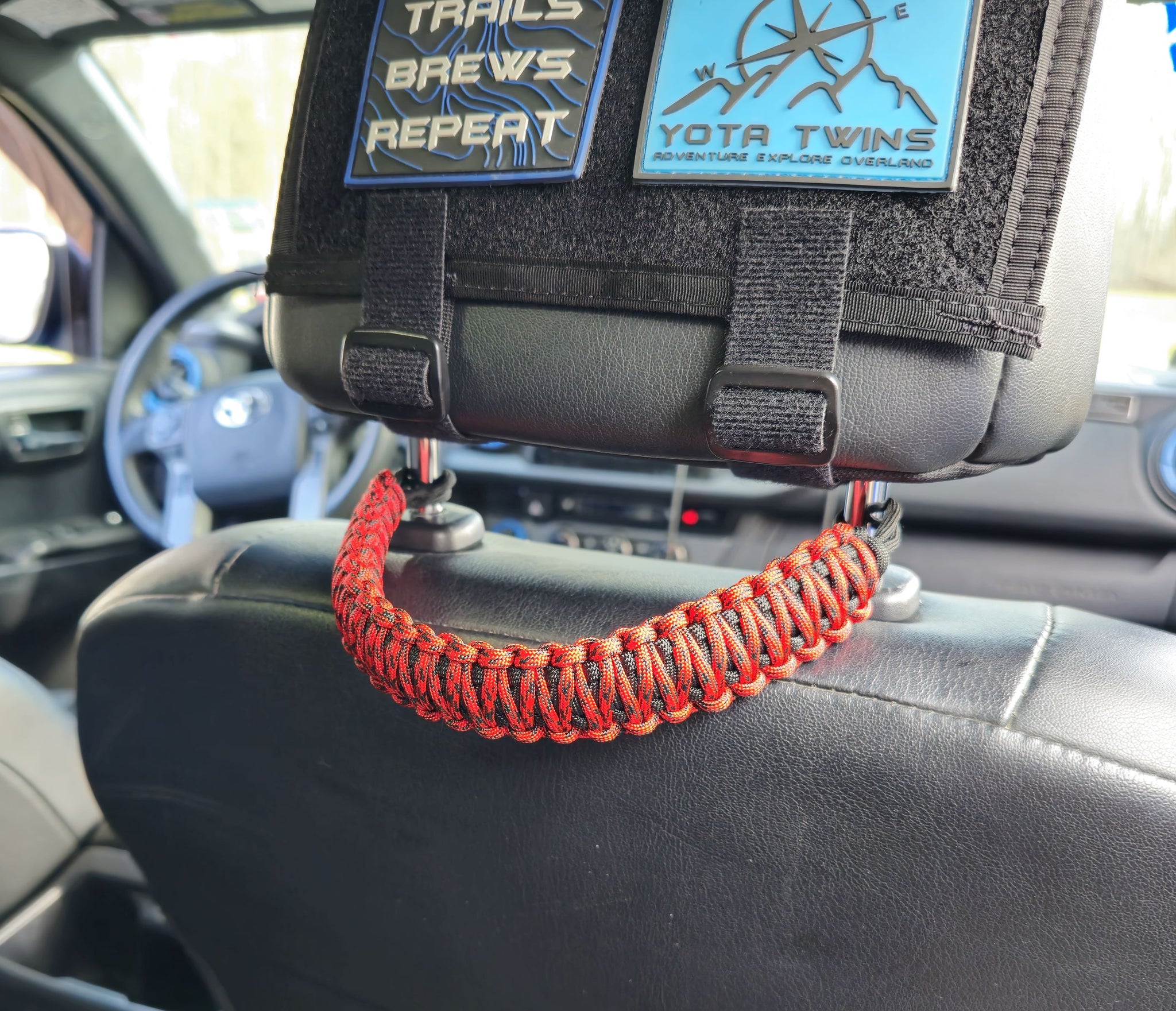 リラクゼーショングッズ CRDP10g HEADREST PARACORD GRAB HANDLES V2.0 - NEW LOOK!!! (PAIR) – YOTA TWINS