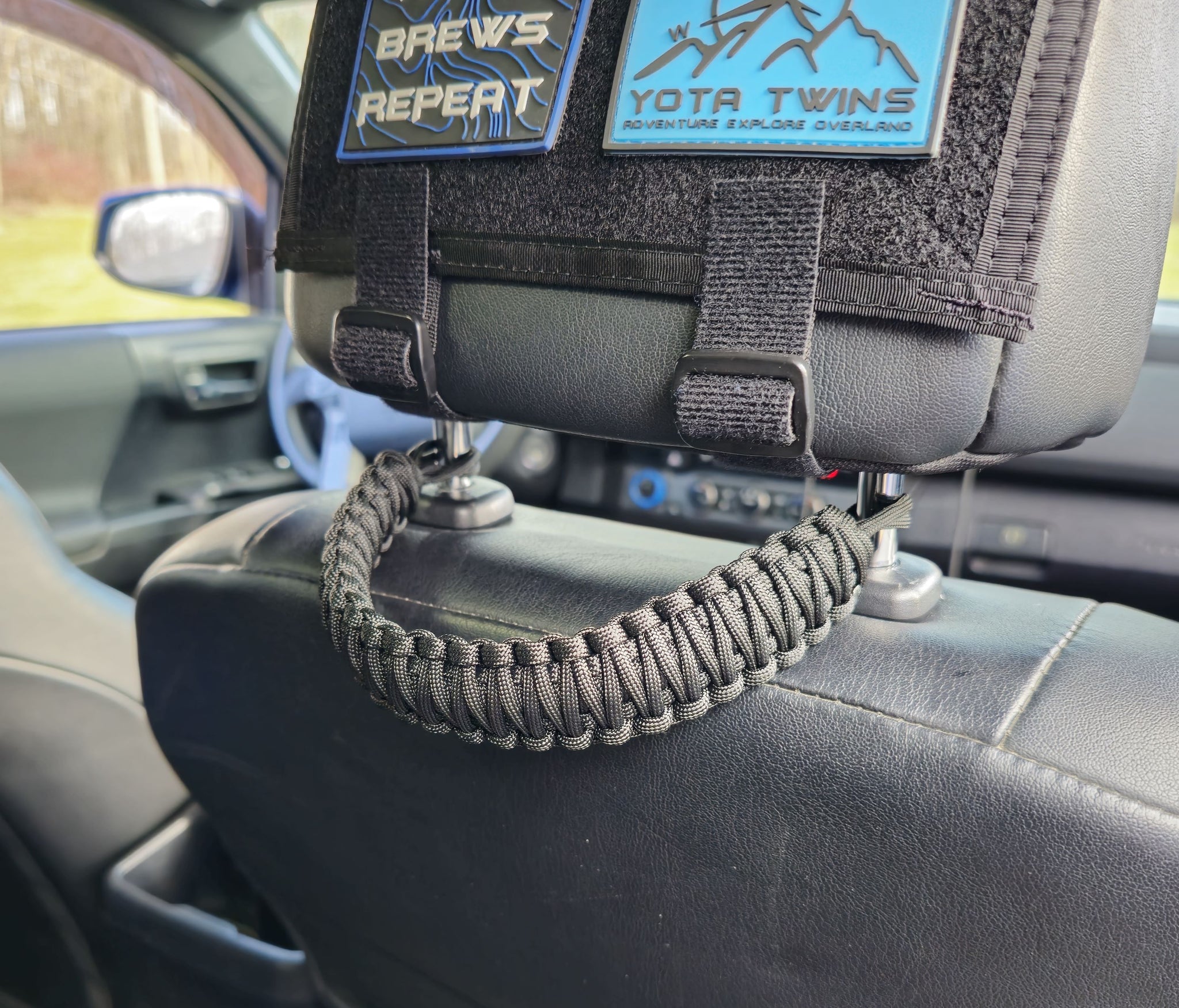 HEADREST PARACORD GRAB HANDLES V2.0 - NEW LOOK!!! (PAIR) – YOTA TWINS