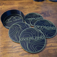 Topography Drink Coasters
