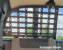 Load image into Gallery viewer, T2 - 2ND &amp; 3RD (2005-2022) GEN TOYOTA TACOMA ACCESS CAB REAR GLASS MOLLE - MODULAR STORAGE PANELS (MSP) - FREE SHIPPING
