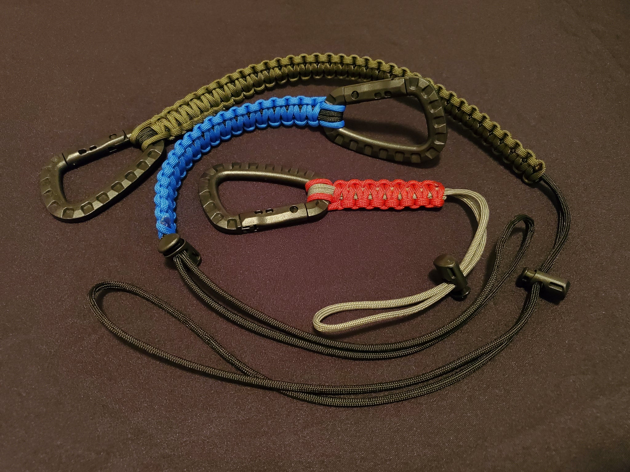 小物 NATURAL DYED NYLONROPE CARABINER 01 NULABEL/ニューレーベル】NATURAL DYED NYLONROPE CARABINER 01