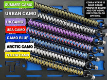 Load image into Gallery viewer, T2 - PARACORD &quot;OH SH*T&quot; HANDLE V2.0 (PAIR) - FREE SHIPPING
