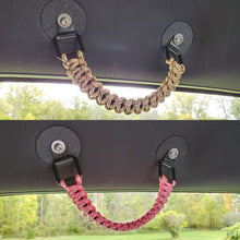 Load image into Gallery viewer, PARACORD &quot;OH SH*T&quot; HANDLES V2.1 (NEW &amp; EASIER TO INSTALL HARDWARE!!!)
