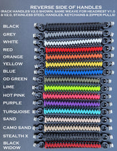 Load image into Gallery viewer, T2 - PARACORD RACK/ GRAB HANDLES V2.0 (PAIR) - FREE SHIPPING
